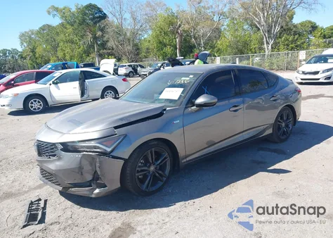 2024 Acura Integra A-Spec Technology z USA, uszkodzony, nr VIN 19UDE4H60RA011236